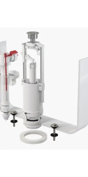 Арматура для унитаза AlcaPlast SA2000S 1/2" CHROM нижняя пластиковый клапан