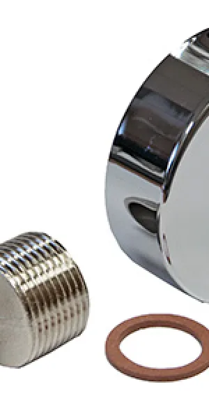 Эксцентрик 89N 1/2"х3/4" с отражателем REMER