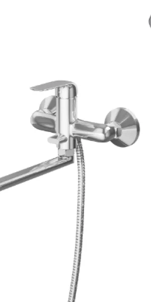 Смеситель RUSH для ванны FI1835-51 Lt D35 серия Фиджи длинный излив