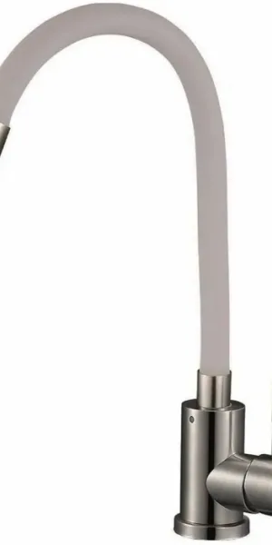 Смеситель Solone для кухни EZA4-F090GY серый гибкий излив