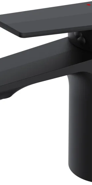 Смеситель AV Engineering для умывальника черный AVWIN1-BL165-110 Lt D35 серия WIN