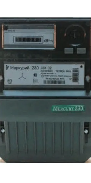 Счётчик электроэнергии МЕРКУРИЙ 230 AМ-02 3-фазный, 10-100А 220/380В
