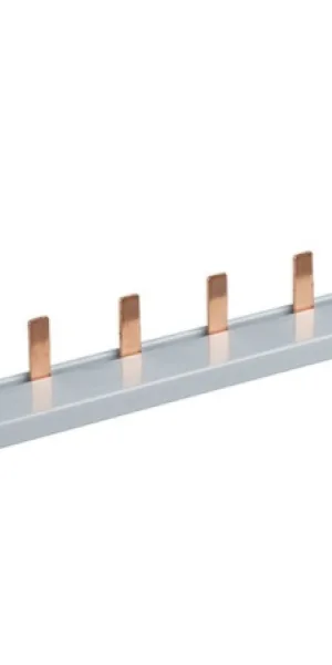 Шина соединительная PIN1 1ф 63А 12PIN, EKF pin-01-63-12