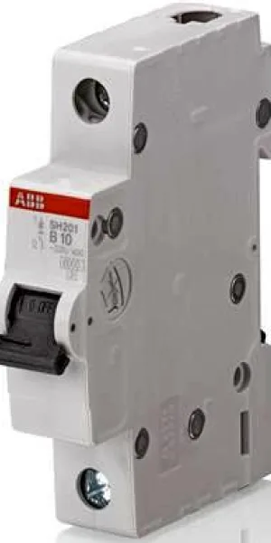 Автоматический выключатель ABB SH201 1п C 10А 6кА 2CDS211001R0104 модульный