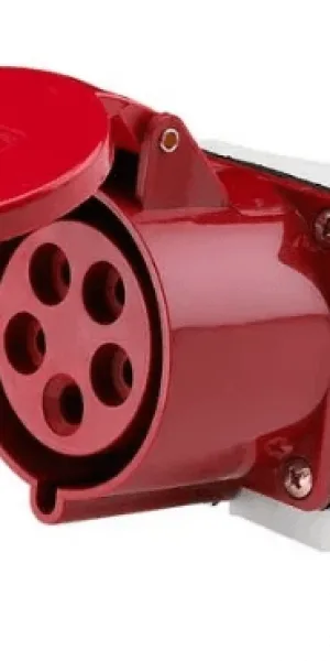 Штепсель 16А 2Р+Е+N 380В ССИ-214, IP44 IEK PSR22-016-4