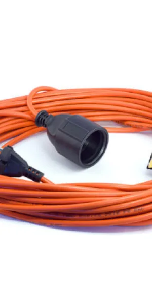 Удлинитель LUX (20м) УС1-0-20 ПВС 2х0,75 садовый