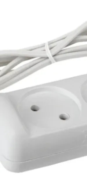 Удлинитель 2гн 5м б/з ЭРА 6А  UX-2-5m  Б0038559