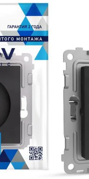 Розетка TOKOV Pixel 1м С/У, 16А, IP20, С/З карбон TKE-PX-R1Z-C14