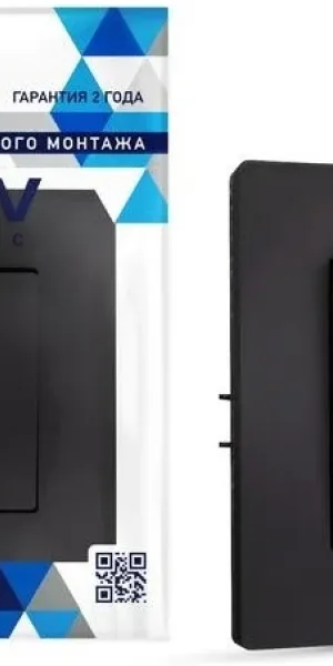 Выключатель TOKOV Pixel 1кл С/У, 10А, IP20 карбон, в сборе TKE-PX-V1F-C14