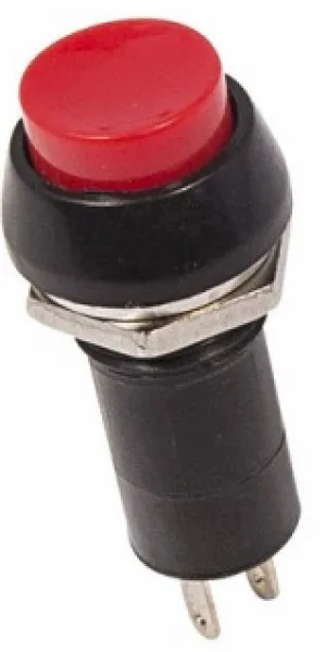 Выключатель кнопка REXANT 36-3030 ON-OFF 250V 1А (2с) (PBS-11А), красная, с фиксацией