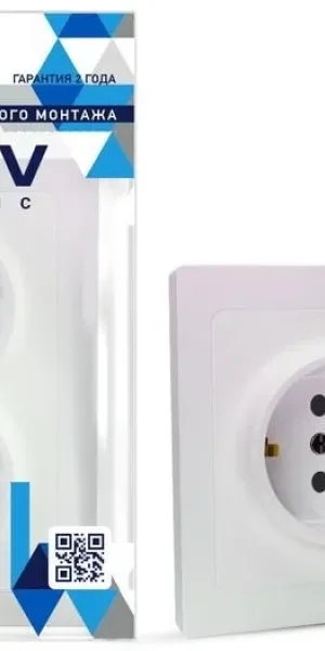 Розетка TOKOV Pixel 2м С/У, 16А, IP20, С/З шторки, перламутр TKE-PX-R2FZSF-C04