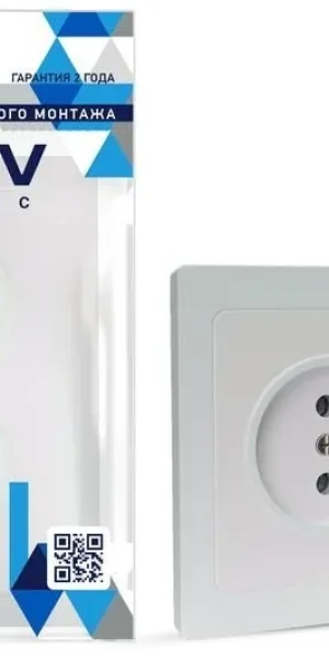 Розетка TOKOV Pixel 2м С/У, 16А, IP20, Б/З перламутр TKE-PX-R2F-C04