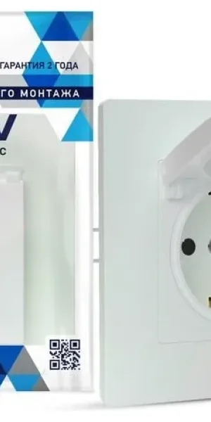 Розетка TOKOV Pixel 1м С/У, 16А, IP20, С/З шторки, крышка, перламутр TKE-PX-R1ZSW1-C04