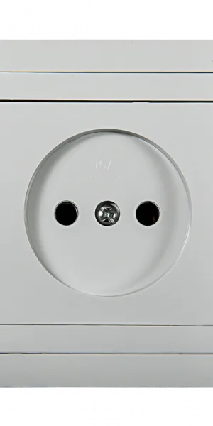 Розетка IN HOME, CLASSICO С/У, 1м, Б/З, IP20, 2022, IN HOME белая 4680005959891