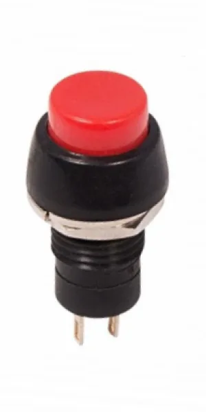 Выключатель кнопка REXANT 36-3070 ON-OFF 250V 1А (2с) Micro, красная, с фиксацией