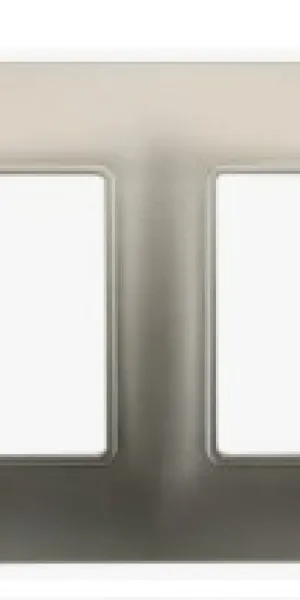 Рамка на 2 поста, Эра Elegance14-5002-04 ЭРА , шампань Б0034390