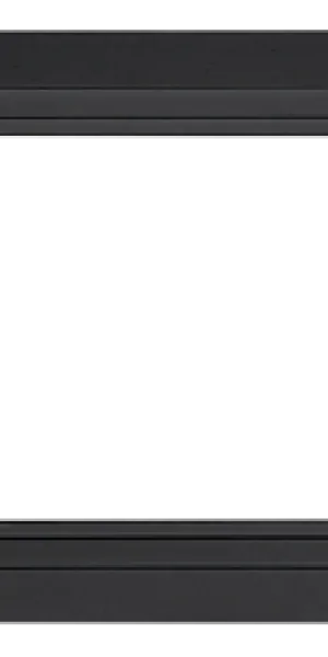 Рамка IN HOME, CLASSICO 3м, горизонтальная, 2303НB, IN HOME чёрная 4690612061146