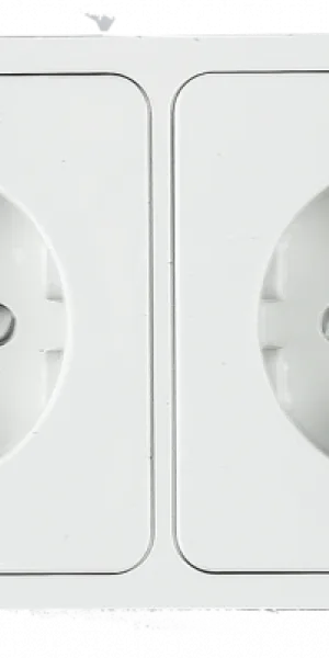 Розетка AQUA 2м О/У, С/З, IP44, 3123, полугерметичная IN HOME 4690612003467