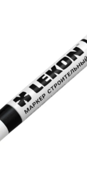 Маркер с нитроэмалью LEKON чёрный 4мм 011804