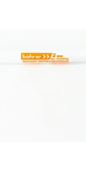 Маркер перманентный Bohrer 2мм, синий 41314212