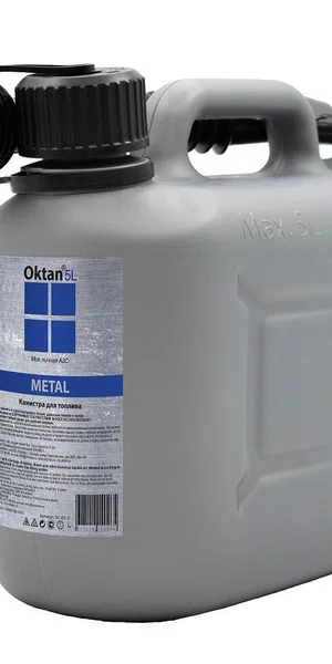 Канистра Oktan 5л серая для ГСМ