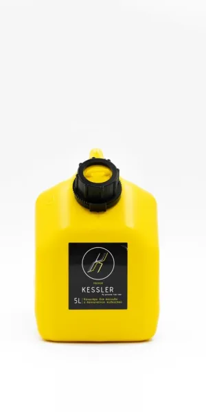 Канистра KESSLER 5л желтая для ГСМ A1-02-01 без крышки