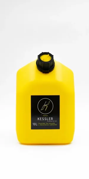 Канистра KESSLER 10л желтая для ГСМ A1-02-02 без крышки