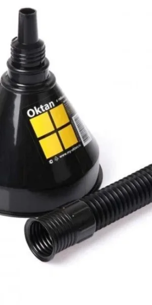 Воронка для ГСМ Oktan 135мм с непроливайкой и латунным ситом A2-01-08