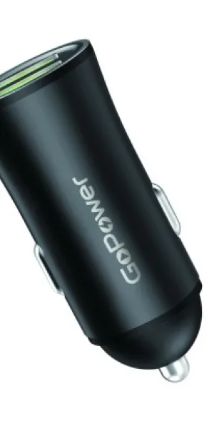 Автомобильное З/У GoPower GPC07-2U 2USB черный 00-00022626