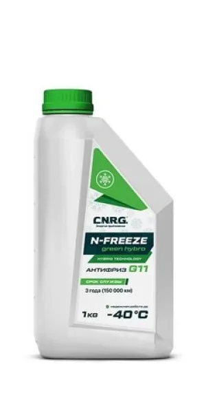 Антифриз C.N.R.G. N-Freeze Green Hybro G11 1л
