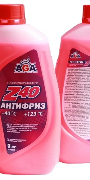 Антифриз красный  -40С AGA001Z  1 кг