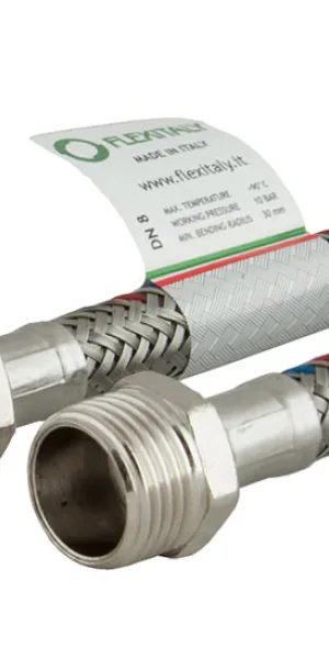 Подводка для воды 1/2" 40 см г/ш Flexitaly