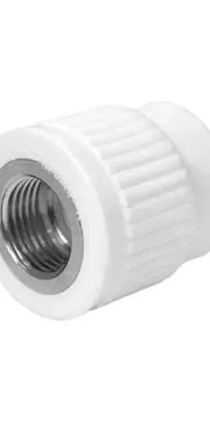 Муфта полипропиленовая РР-R 25-1"гайка белая