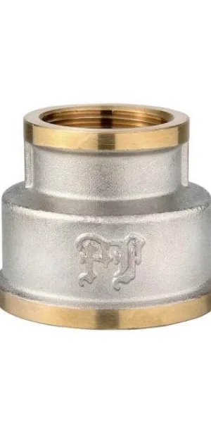 Муфта латунная переходная 1"х3/4" (25х20мм) MRP34100RS-----