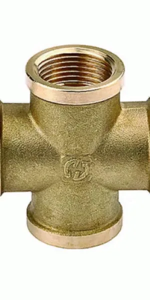Крестовина латунная 3/4"