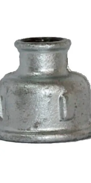 Муфта переходная 3/4"х1/2" оцинкованная