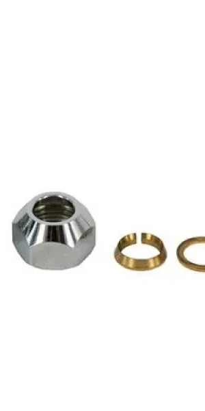 Цанга 125М 10х1/2" штуцер хром REMER