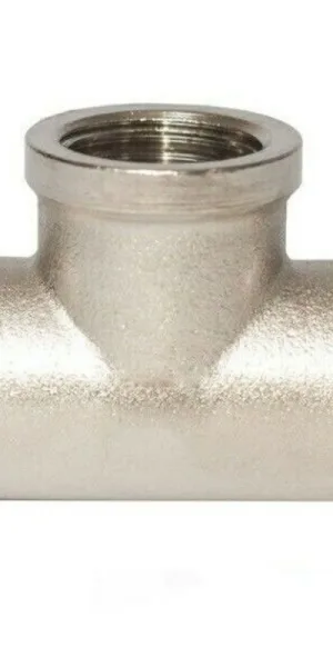 Тройник латунный 1/2"  T012FFFRS
