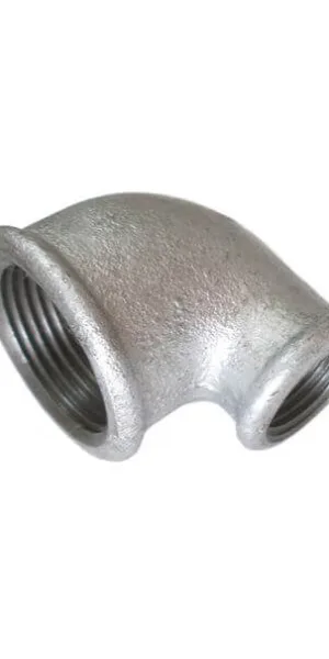 Угольник переходной 3/4"х1/2" (20х15мм) оцинкованный