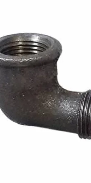 Угольник 1/2" г/ш черный