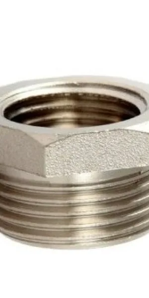 Футорка 3/4"штуцер х1/2"гайка (20х15мм) 511 (хром) REMER