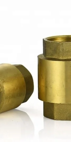 Клапан обратный латунный 1" 380  REMER