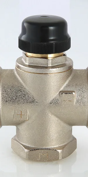 Клапан трехходовой, смесительный VALTEC VT.MR02.N.0603 1" с центральным смешиванием