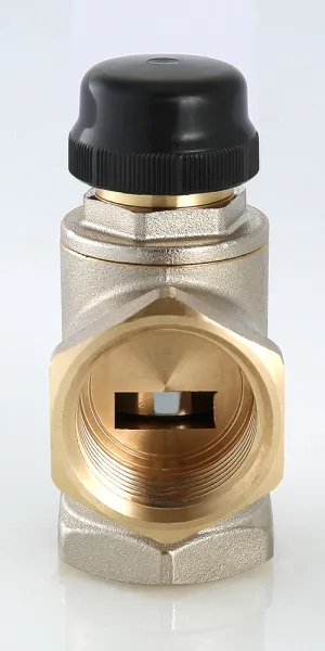 Клапан трехходовой, смесительный VALTEC VT.MR02.N.0603 1" с центральным смешиванием