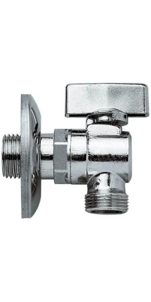 Кран шаровый для стиральной машины ProFactor 1/2-3/4"  угловой