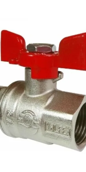 Кран шаровый VALFEX 3/4" г/ш бабочка  PREMIUM - - - Акция