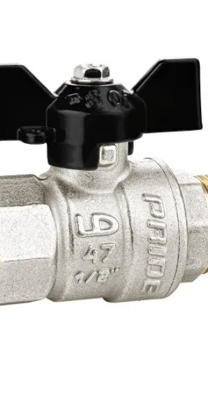 Кран шаровый LD Pride 1" (Ду25) Ру40 г/ш бабочка
