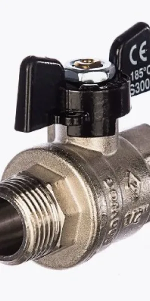 Кран шаровый Bugatti Oregon 03070060 1/2" г/ш бабочка