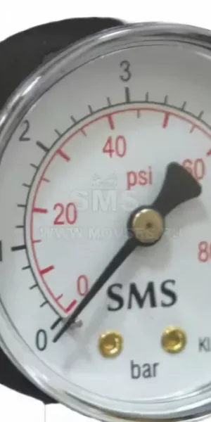 Манометр 335 1/4" 10bar (горизонтальный)