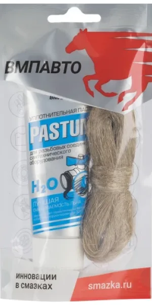 Комплект монтажный PASTUM H2O (паста 70г + лен 15г)